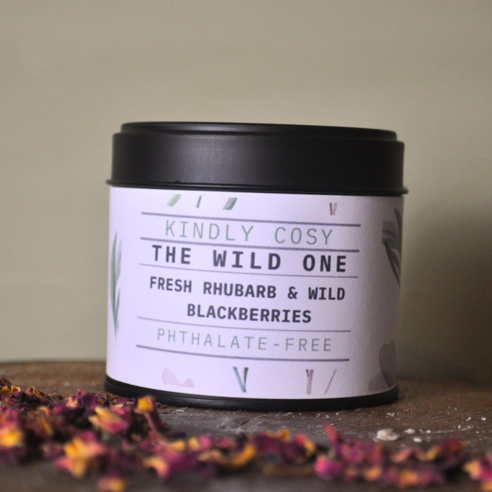 tin candle scented the wild one - what are the healthy candles?